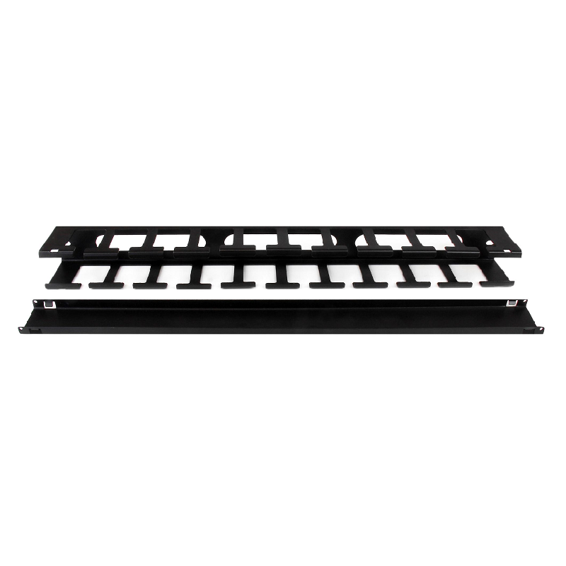 You Recently Viewed StarTech CMDUCT1UX 1U Horizontal Finger Duct Rack Cable Management Panel with Cover Image