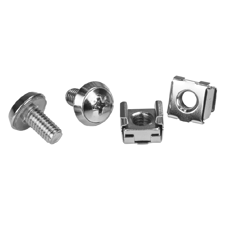 You Recently Viewed StarTech CABSCRWM620 M6 Rack Screws and M6 Cage Nuts - 20 Pack Image