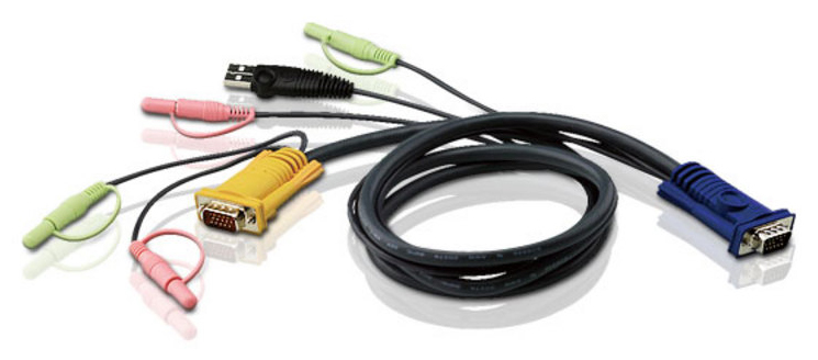 You Recently Viewed Aten 2L-5301U USB KVM Cable (1.2m) (For CS1754\CS1758) Image