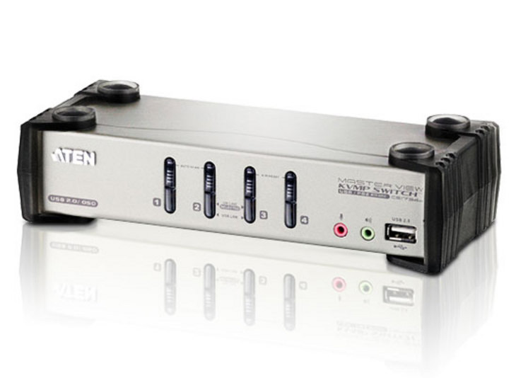 You Recently Viewed Aten 4-Port USB 2.0 KVMP Switch with OSD Image