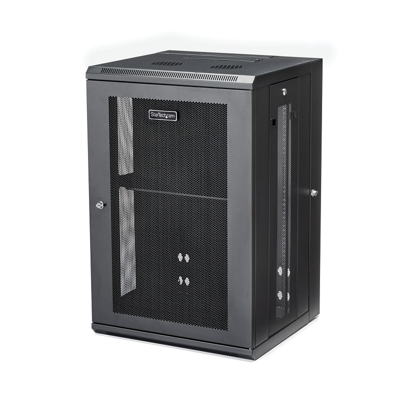 You Recently Viewed StarTech RK1820WALHM 18U 19 inch Wall Mount Network Cabinet w/Shelf & Flexible Side Panels Image