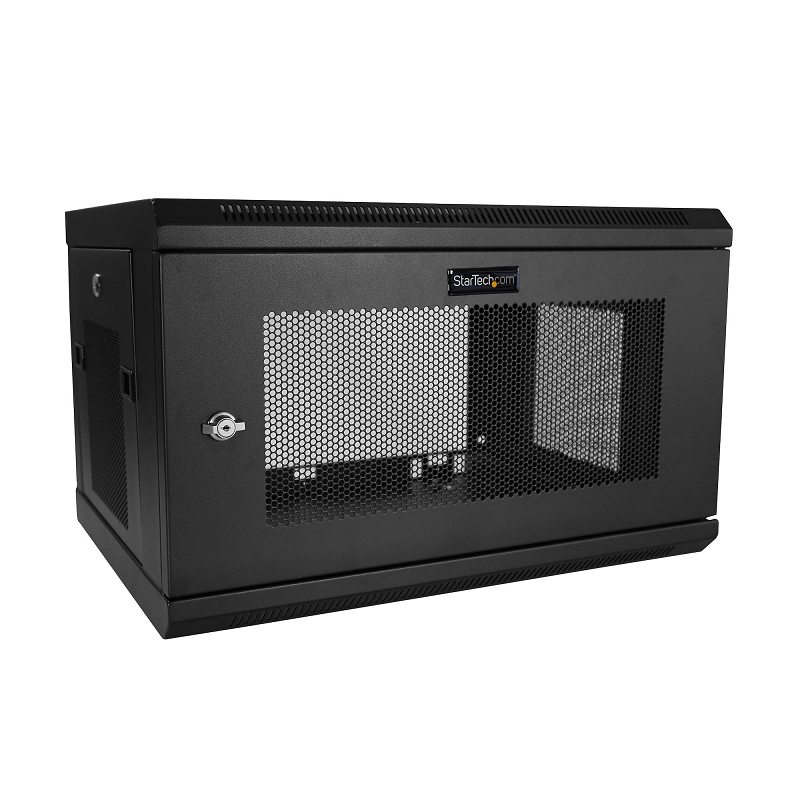 You Recently Viewed StarTech RK616WALM 6U 2 Post 6U 19 inch WM Network Cabinet 15 inch Deep Locking IT Switch Image