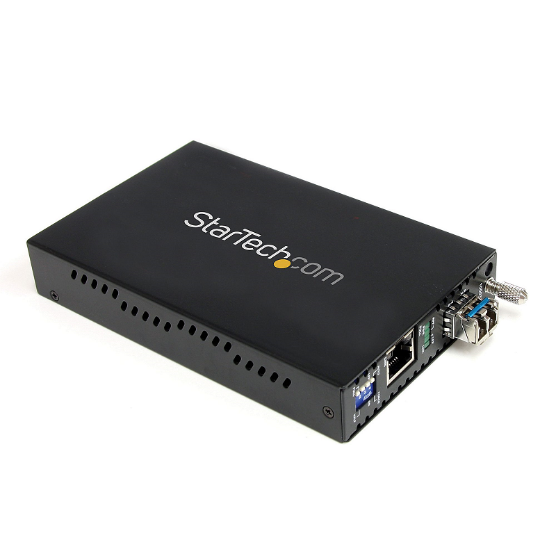 You Recently Viewed StarTech ET1000S40LC2 1000 Mbps Gigabit Single Mode Fiber Media Converter LC 40 km Image