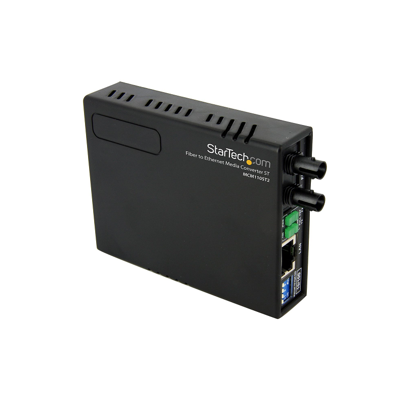 You Recently Viewed StarTech MCM110ST2GB 10/100 Multi Mode Fiber Copper Fast Ethernet Media Converter ST 2 km Image