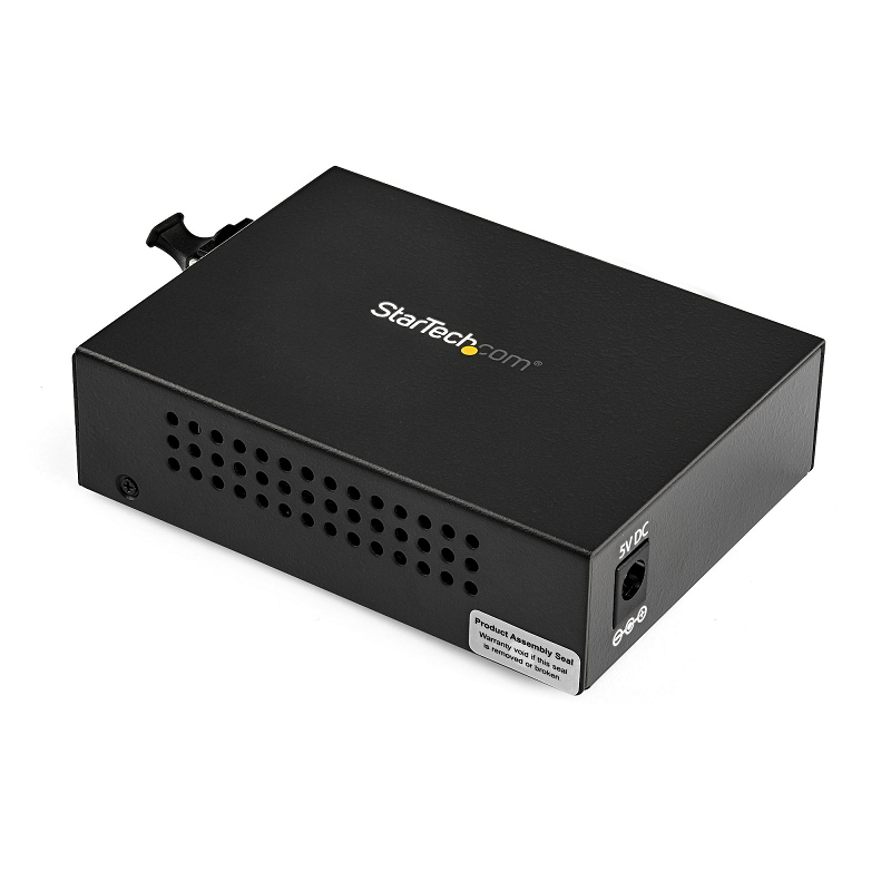 You Recently Viewed StarTech MCM1110MMLC Gigabit Ethernet Fiber Media Converter - Compact - 850nm MM LC - 550m Image