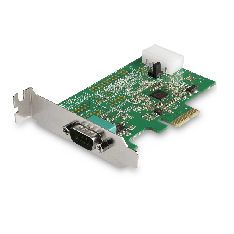 You Recently Viewed StarTech PEX1S953LP 1-port PCIe RS232 Serial Adapter Card PCIe to Serial DB9 - 16950 UART Image