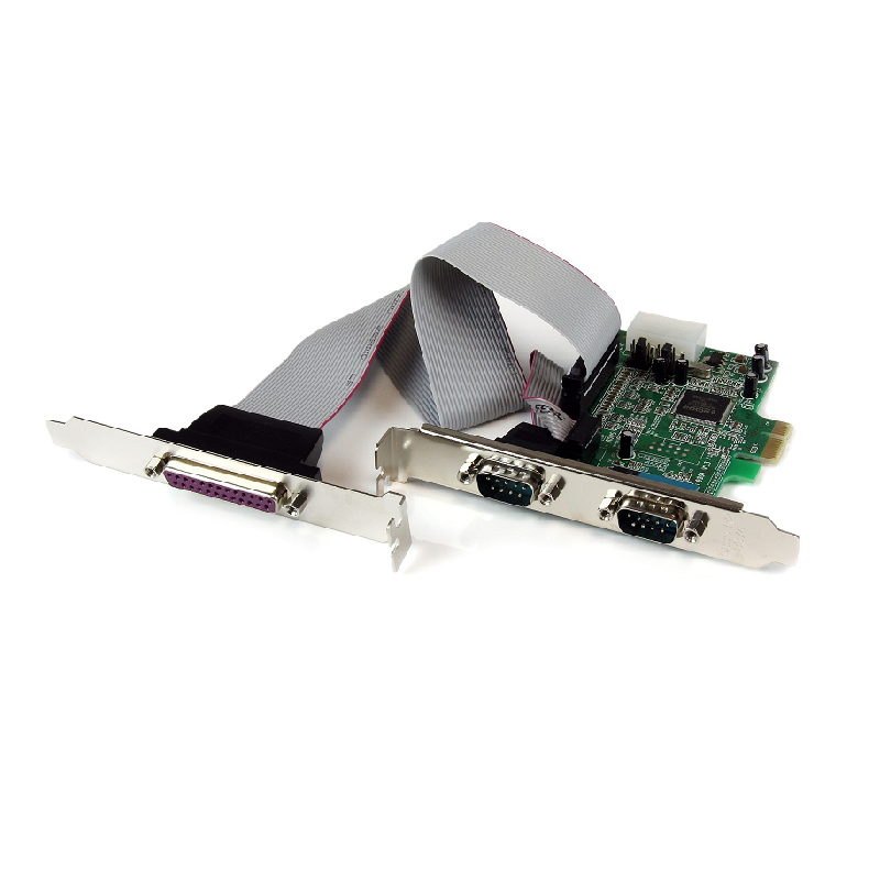 You Recently Viewed StarTech PEX2S5531P 2S1P Native PCI Express Parallel Serial Combo Card with 16550 UART Image