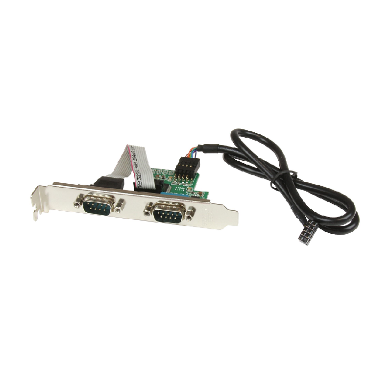 You Recently Viewed StarTech ICUSB232INT2 24in Internal USB Motherboard Header to 2 Port Serial RS232 Adapter Image