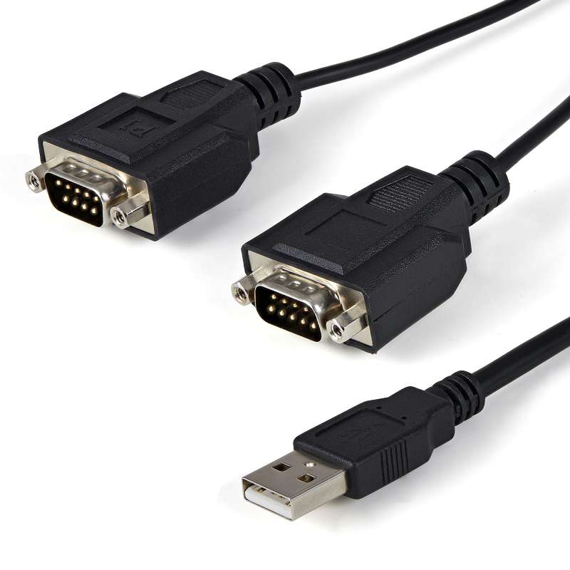 You Recently Viewed StarTech ICUSB2322F 2 Port FTDI USB to Serial RS232 Adapter Cable with COM Retention Image