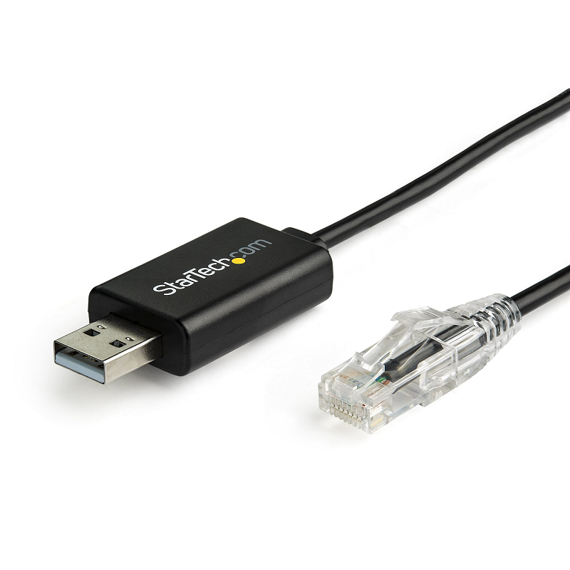 You Recently Viewed StarTech ICUSBROLLOVR 6 ft. (1.8 m) Cisco USB Console Cable - USB to RJ45 Image