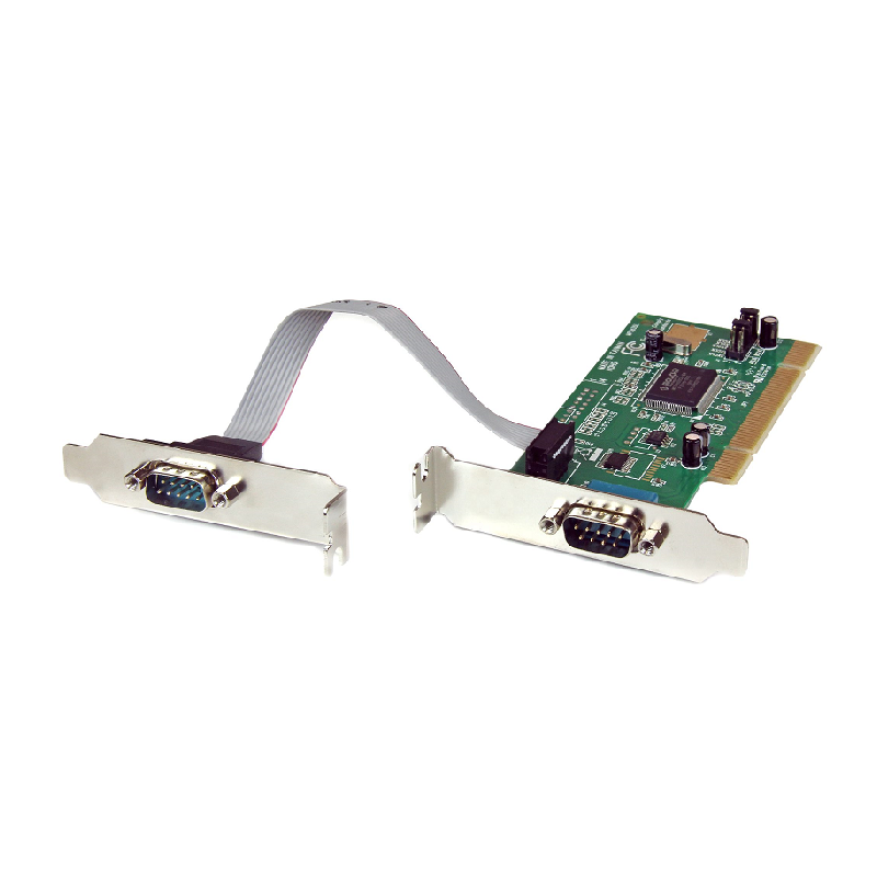 You Recently Viewed StarTech PCI2S550_LP 2 Port PCI Low Profile RS232 Serial Adapter Card with 16550 UART Image