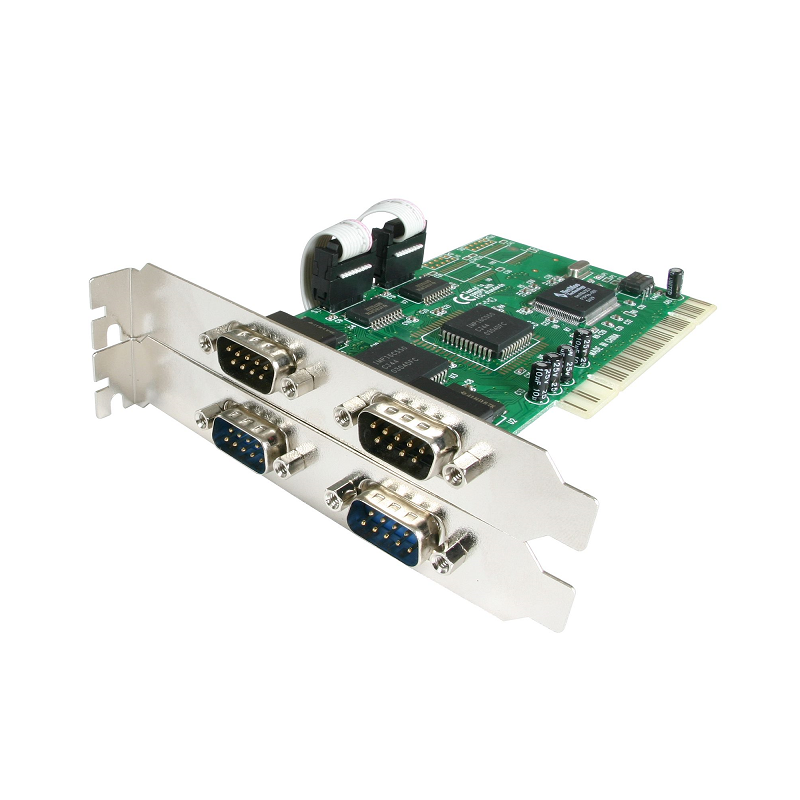 You Recently Viewed StarTech PCI4S550N 4 Port PCI RS232 Serial Adapter Card with 16550 UART Image