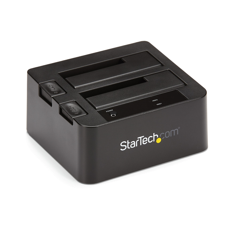 You Recently Viewed StarTech SDOCK2U313 USB 3.1 (10Gbps) Dual-Bay Dock for 2.5 inch/3.5 inch SATA SSD/HDDs Image