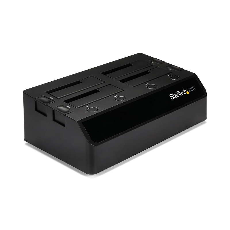 You Recently Viewed StarTech SDOCK4U33 USB 3.0 to 4-Bay SATA 6Gbps HDD Docking Station 2.5/3.5 inch Image