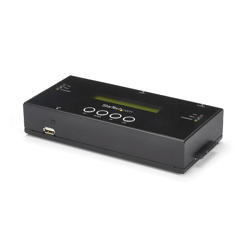 You Recently Viewed StarTech SATSASDUPE11 1:1 Hard Drive Duplicator/Eraser for 2.5/3.5 inch SATA and SAS Drives Image