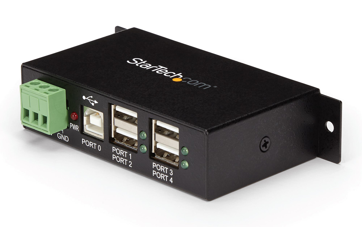 You Recently Viewed StarTech Mountable 4 Port Rugged Industrial USB Hub Image