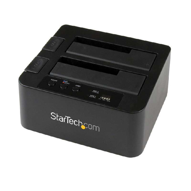 You Recently Viewed StarTech SDOCK2U33RE Standalone HDD Cloner with SATA 6Gbps for fast-speed duplication Image