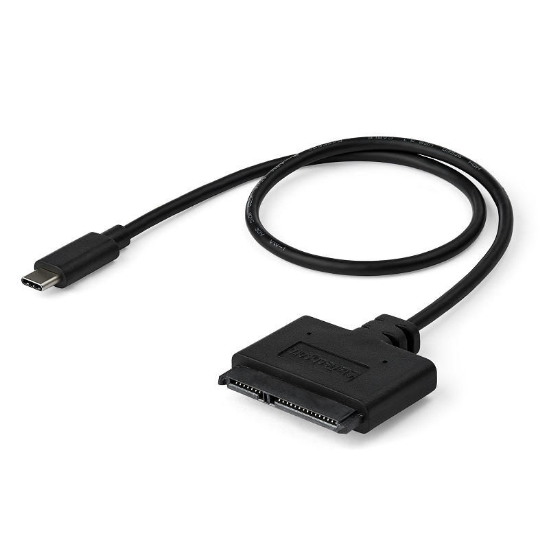You Recently Viewed StarTech USB31CSAT3CB USB 3.1 (10Gbps) Adapter Cable for 2.5 inch SATA Drives - USB-C Image