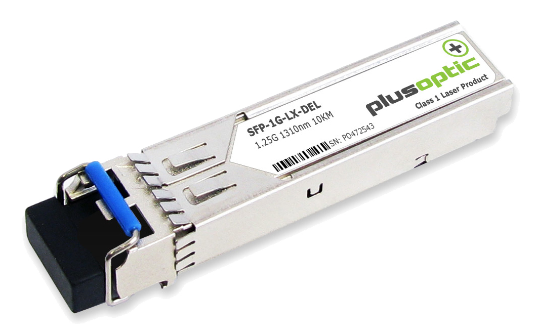 You Recently Viewed PlusOptic Dell Compatible, SFP, 1.25G, SMF, 10KM, LC Image