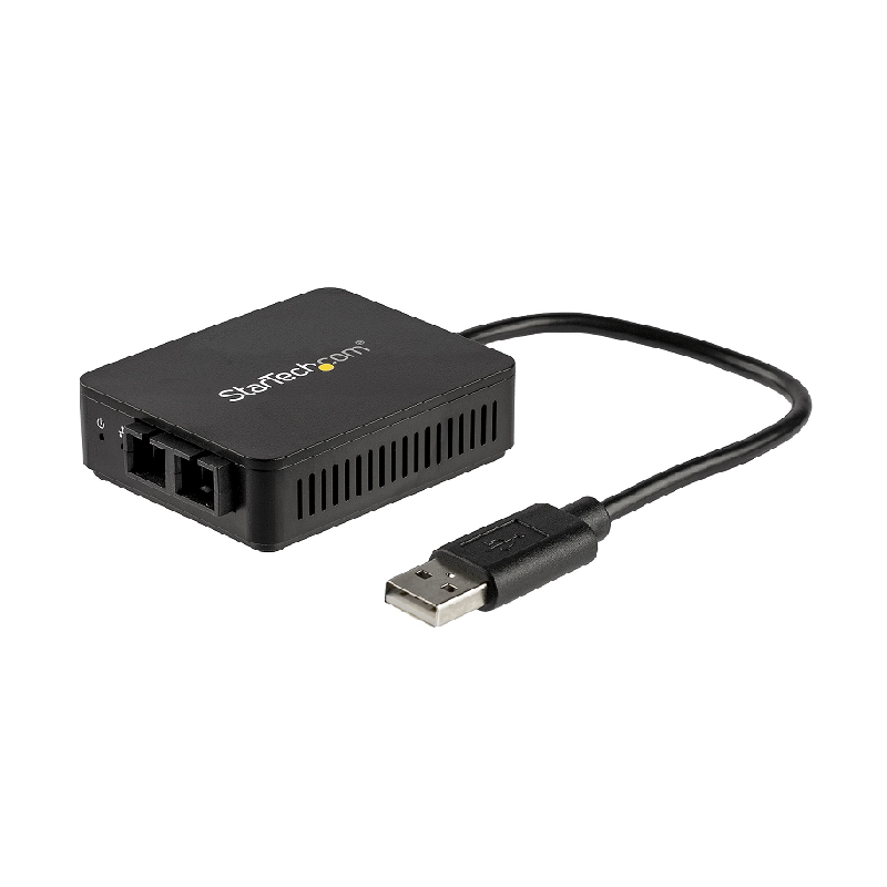 You Recently Viewed StarTech US100A20FXSC USB to Fiber Optic Converter 2Km - Compact USB to Fiber LAN Image