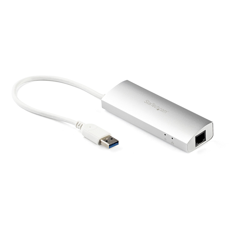 You Recently Viewed StarTech ST3300G3UA 3-Port Portable USB 3.0 Hub plus Gigabit Ethernet - Built-In Cable Image