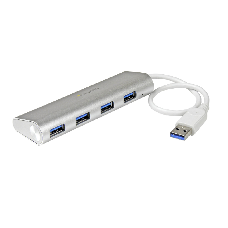 You Recently Viewed StarTech ST43004UA 4-Port Portable USB 3.0 Hub with Built-in Cable Image