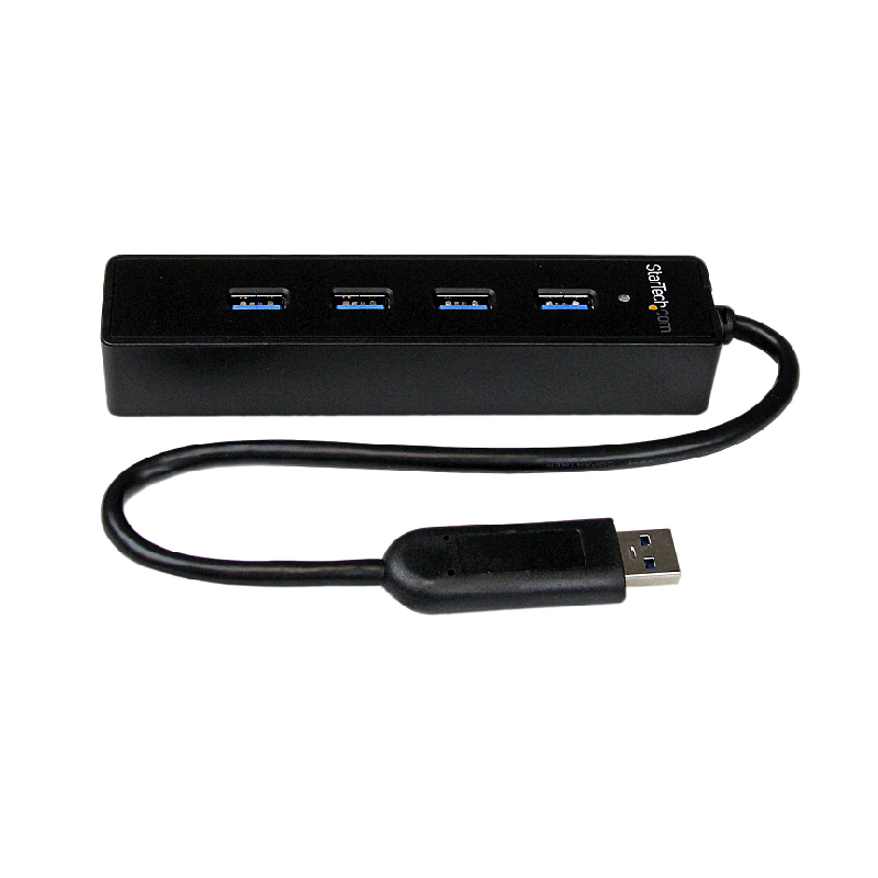 You Recently Viewed StarTech ST4300PBU3 4 Port Portable SuperSpeed USB 3.0 Hub with Built-in Cable Image