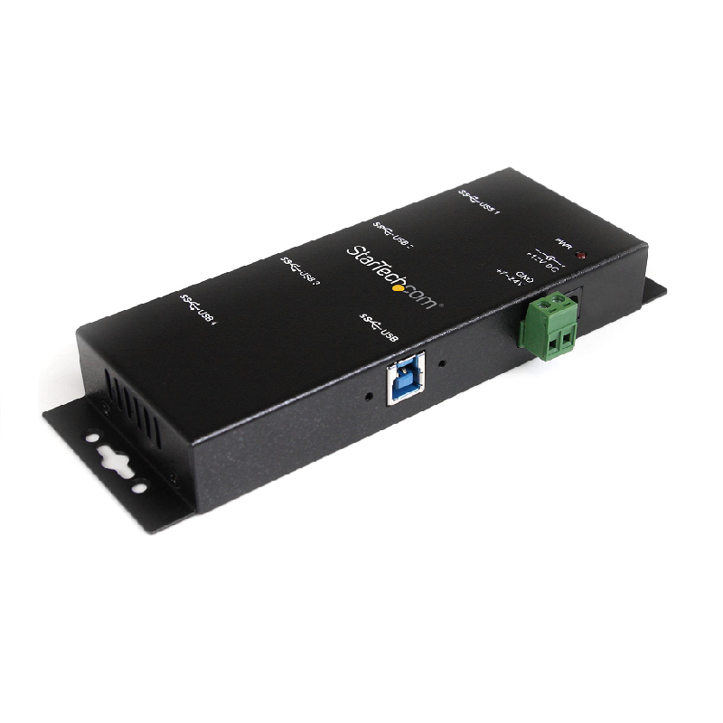 You Recently Viewed StarTech ST4300USBM 4-Port Industrial USB 3.0 Hub with ESD Protection Image