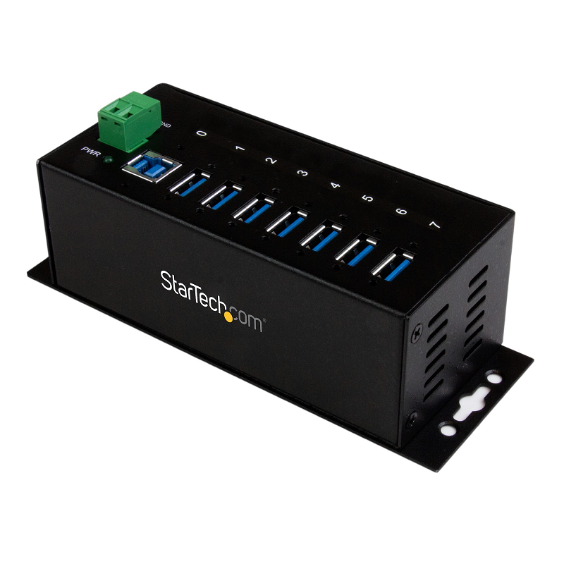 You Recently Viewed StarTech ST7300USBME 7 Port Industrial USB 3.0 Hub with ESD & 350W Surge Protection Image