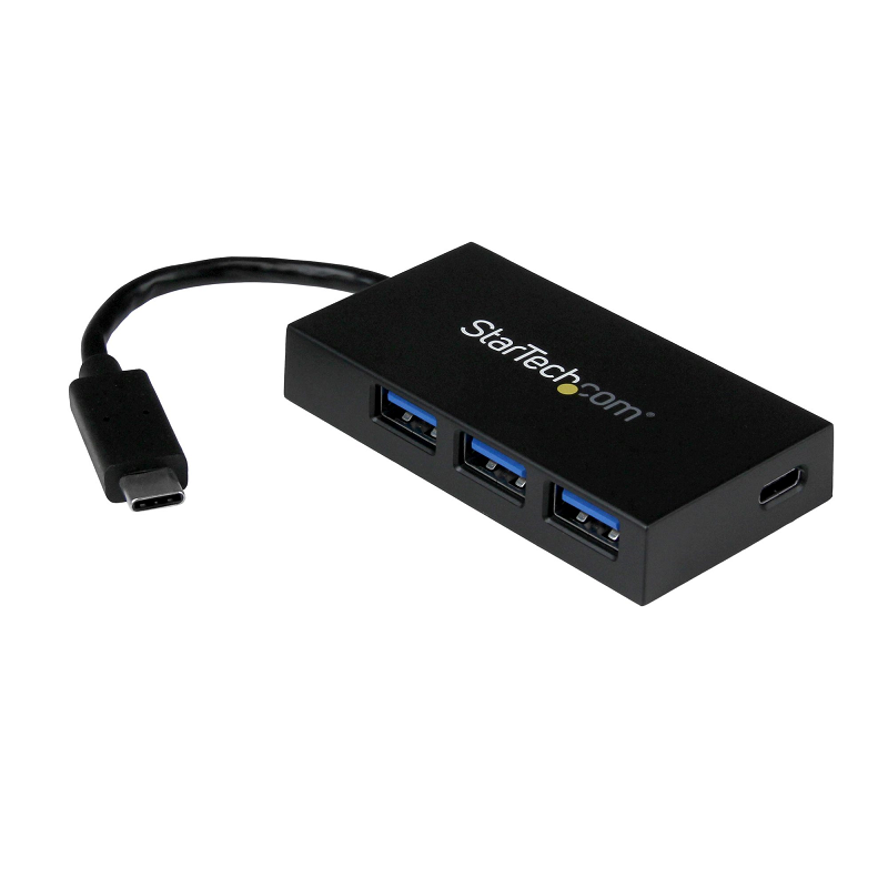 You Recently Viewed StarTech HB30C3A1CFB 4-Port USB-C Hub - USB-C to 1x USB-C and 3x USB-A - USB 3.0 Hub Image