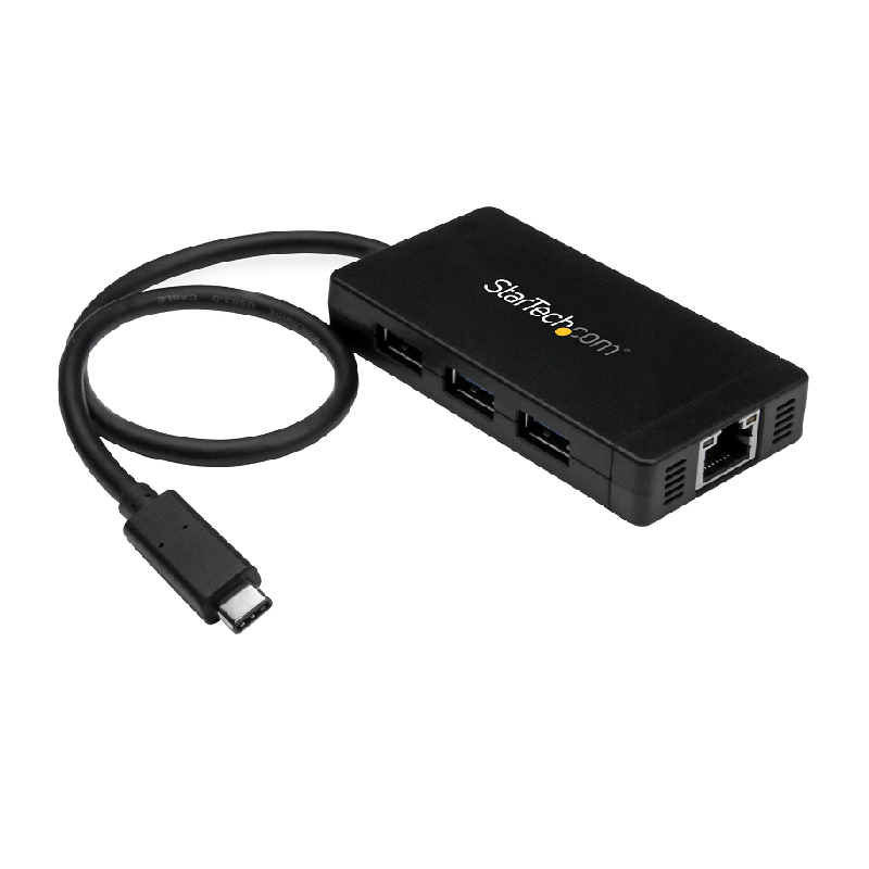 You Recently Viewed StarTech HB30C3A1GE 3-Port USB-C to 3x USB-A Hub w/GbE - Includes Power Adapter Image
