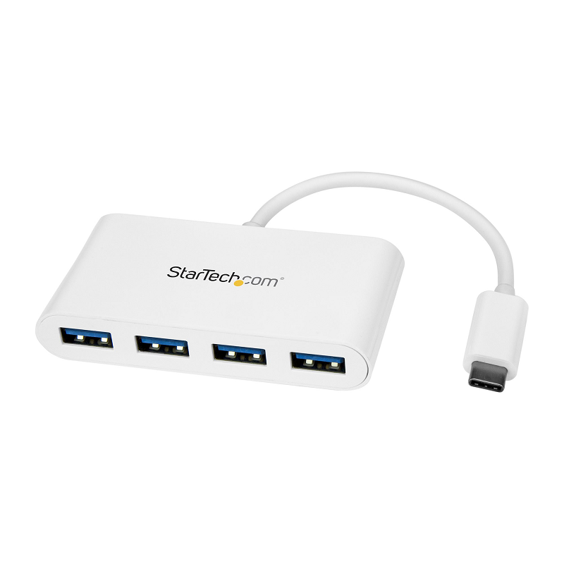 You Recently Viewed StarTech HB30C4ABW 4 Port USB C Hub with 4x USB-A Ports (USB 3.0 SuperSpeed 5Gbps) - White Image