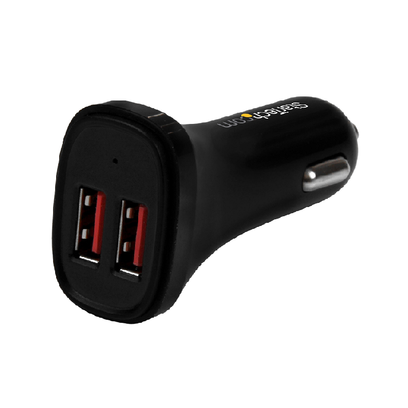 You Recently Viewed StarTech USB2PCARBKS Dual-Port USB Car Charger - 24W/4.8A - Black Image