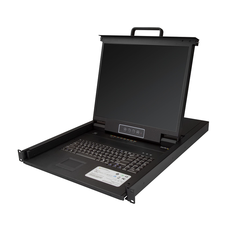 You Recently Viewed StarTech RKCONS1908K 8 Port RM KVM Console w/6ft Cables & 19 inch LCD Monitor Image