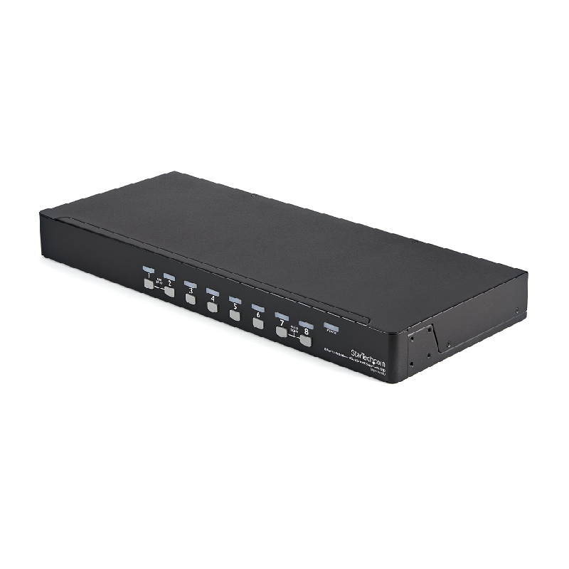 You Recently Viewed StarTech SV831DUSBUK 8 Port 1U Rackmount USB KVM Switch Kit with OSD and Cables Image