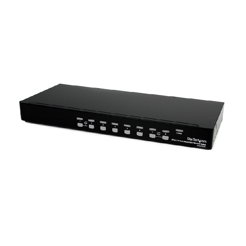 You Recently Viewed StarTech SV831DVIU 8 Port 1U Rackmount DVI USB KVM Switch Image