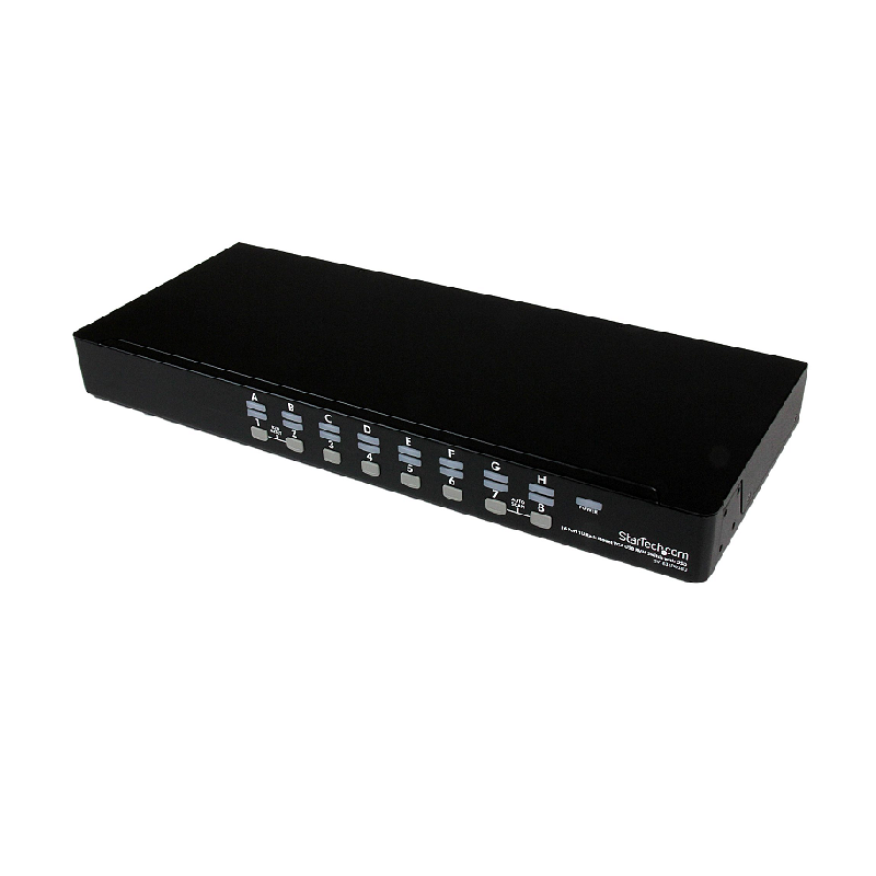 You Recently Viewed StarTech SV1631DUSBU 16 Port 1U Rackmount USB KVM Switch with OSD Image