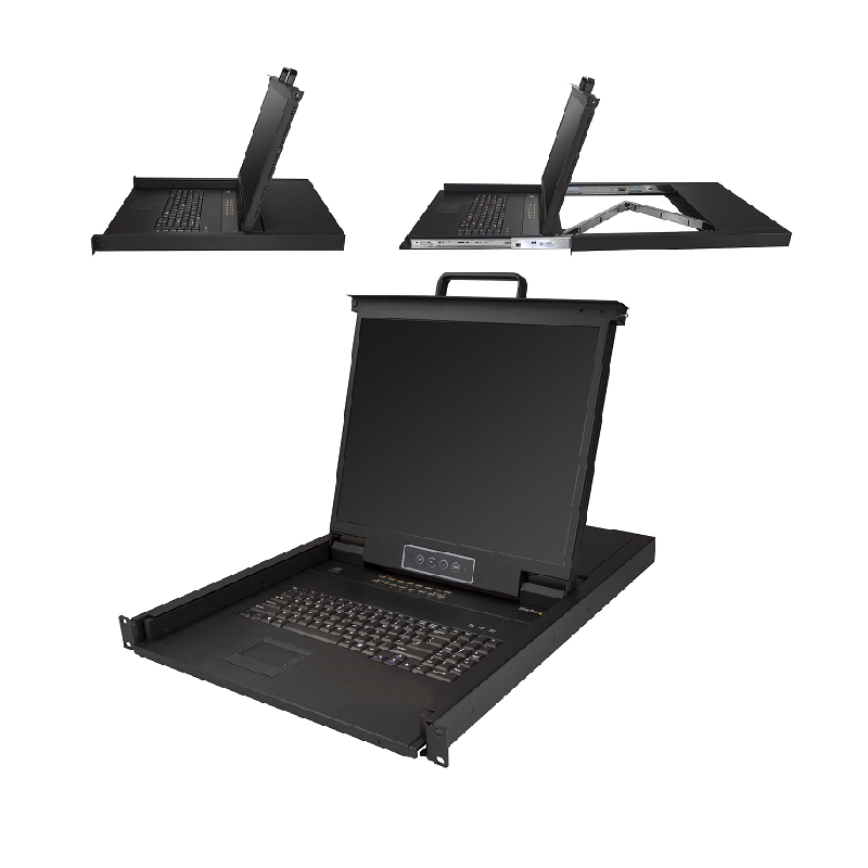 You Recently Viewed StarTech RKCONS1916K 16 Port RM KVM Console w/6ft Cables Integrated Switch 19 inch LCD Monitor Image