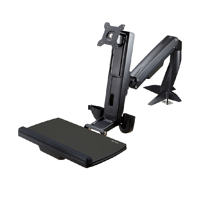 You Recently Viewed StarTech ARMSTSCP1 Sit Stand Monitor Arm - Desk Mount Adjustable Sit-Stand Workstation Arm Image