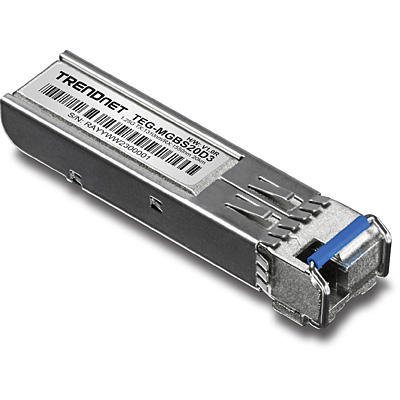 You Recently Viewed TRENDnet TEG-MGBS20D3 Mini-GBIC Dual Wavelength Single-Mode LC Module 1310 (20KM) Image