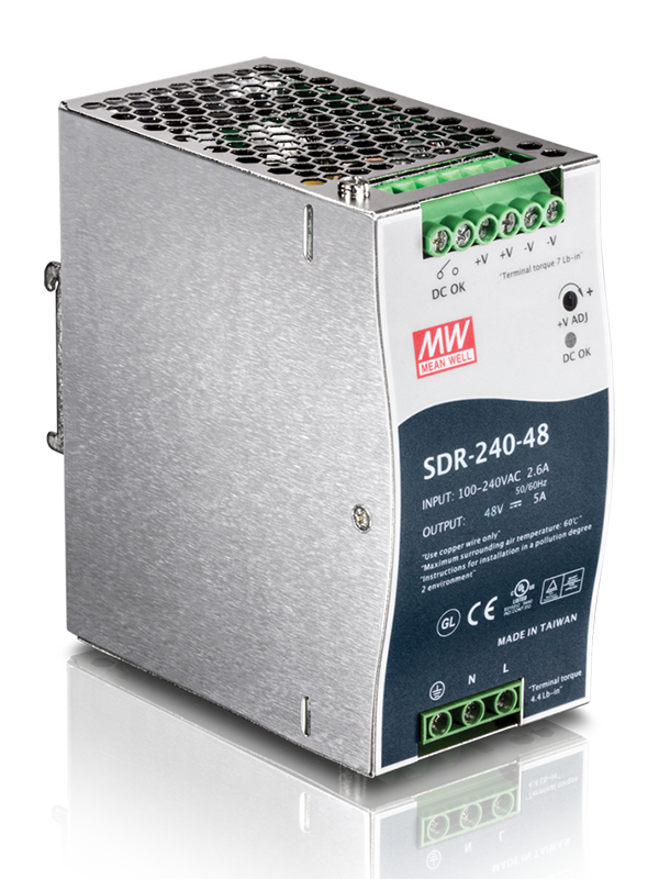 You Recently Viewed TRENDnet TI-S24048 DIN Rail 48V 240W Power Supply for TI-PG80 Image