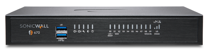 You Recently Viewed SonicWall 02-SSC-5640 TZ670 Firewall Appliance with 1-Year Total Secure Essential Edition Image