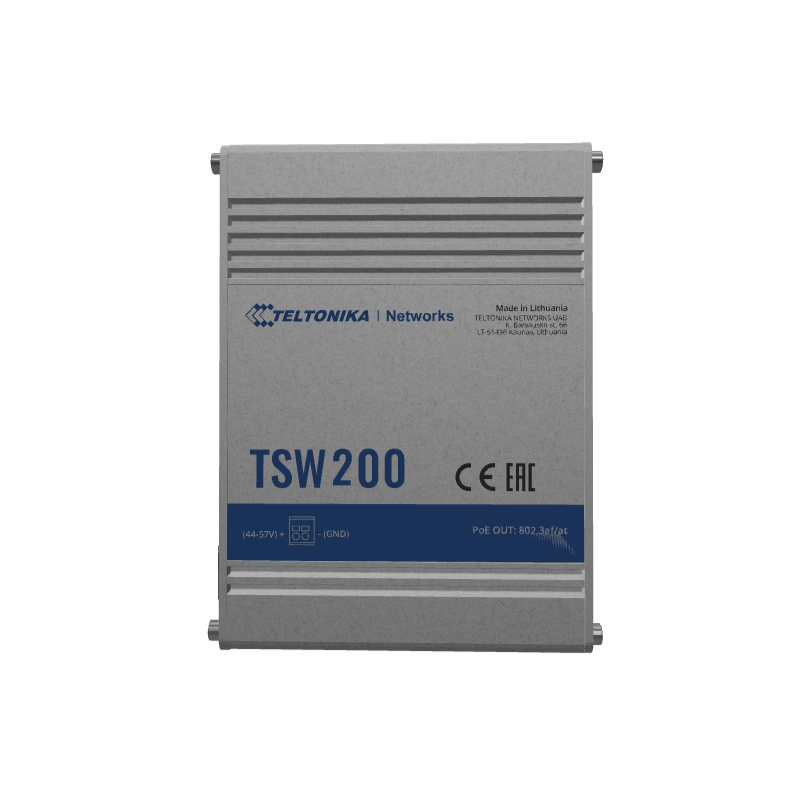 You Recently Viewed Teltonika TSW200 PoE+ Gigabit Ethernet x8 Port Switch Image