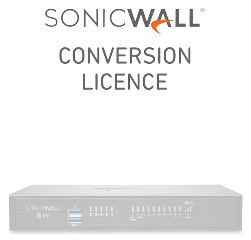 You Recently Viewed SonicWall 02-SSC-5892 HA Conversion License To Standalone Unit For TZ570 Series Image
