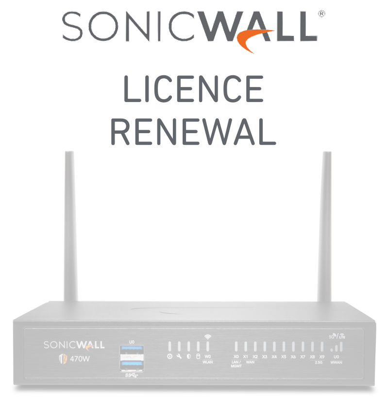 You Recently Viewed SonicWall 02-SSC-6501 8x5 Support for TZ470W Image