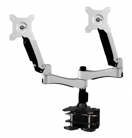 You Recently Viewed Amer Mounts AMR2AC Articulating Dual Monitor Clamp Grommet Image