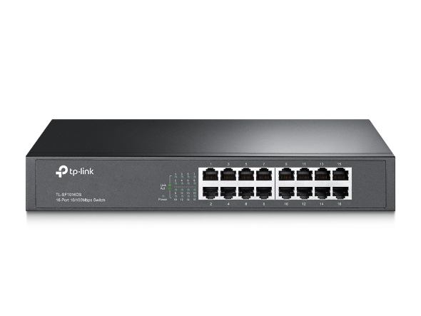 You Recently Viewed TP-Link TL SF1016DS 16-Port 10/100Mbps Unmanaged Network Switch Image