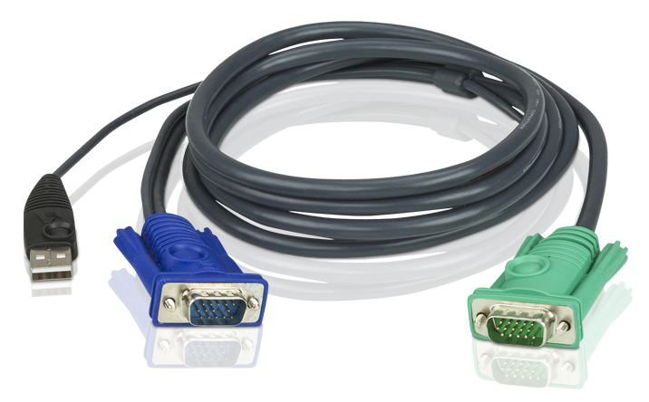 Customers Also Purchased Aten 2L-5201U USB KVM Cable(1.2m) - For CL5708/5716 Image