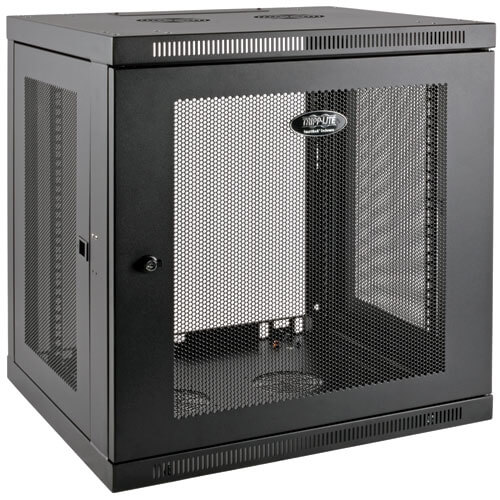 You Recently Viewed Tripp Lite SmartRack 12U Low-Profile Switch-Depth-Plus Wall-Mount Rack Enclosure Cabinet Image