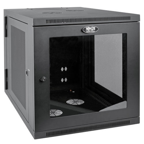 You Recently Viewed Tripp Lite SmartRack 12U Server-Depth Wall-Mount Rack Enclosure Cabinet W/ Acrylic, Hinged Back Image